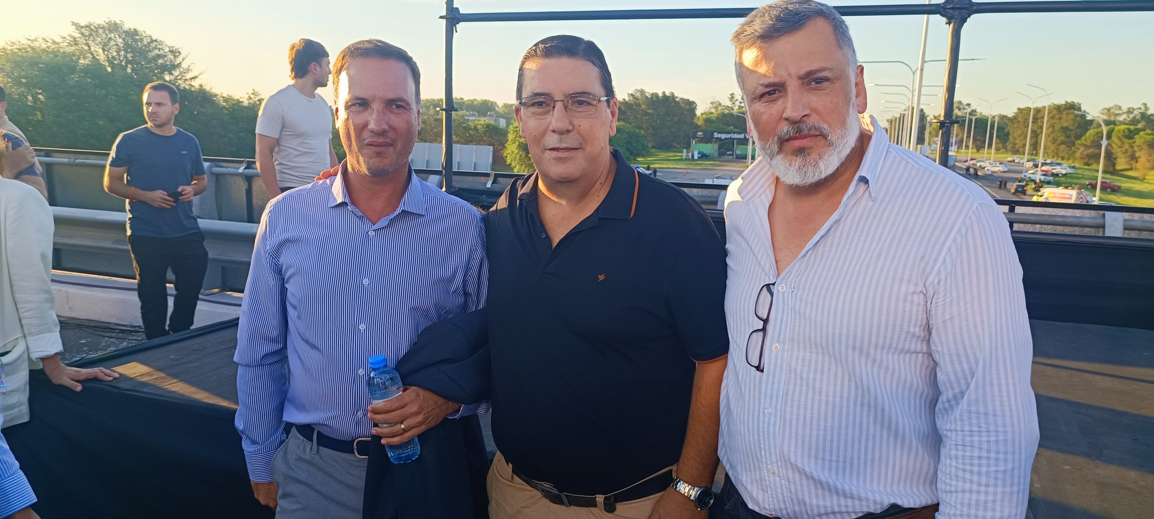 inauguración 3er carril de la autopista Rosario - Santa Fé